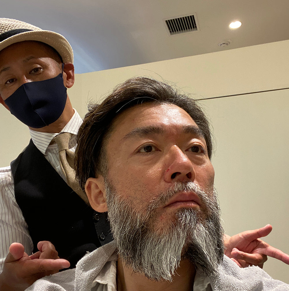 フルベアードを違うデザインに遊ばせてみた